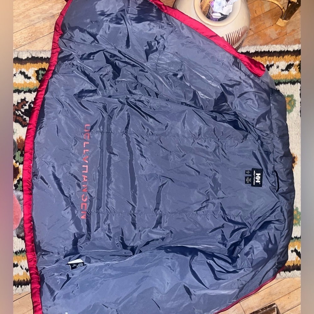 Helly Hansen Red/Grey Puffer Coat- VGUC-Sx Lg - WARM! 🍂❄️ - Picture 16 of 16